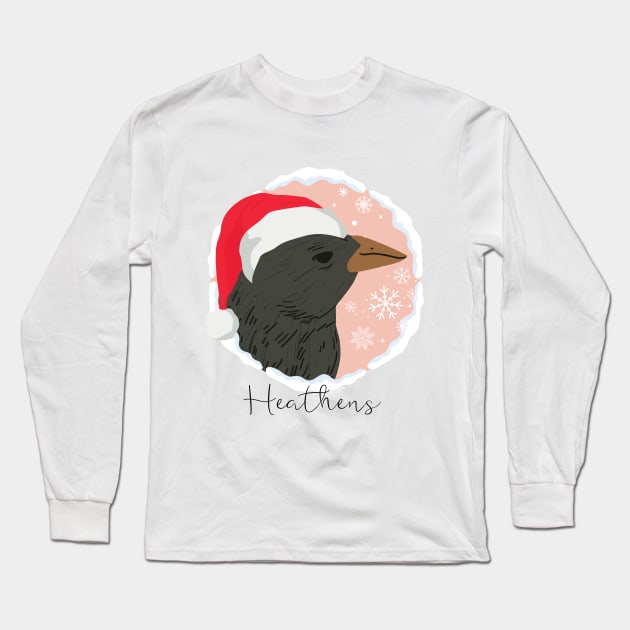 El Paso Heathens - Christmas version Long Sleeve T-Shirt by EPAtheist